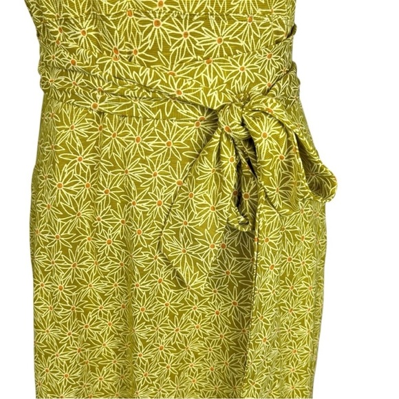 NEW Toad & Co XS Road Tripper Wrap Dress Popover Belted Daisies - Picture 7 of 11